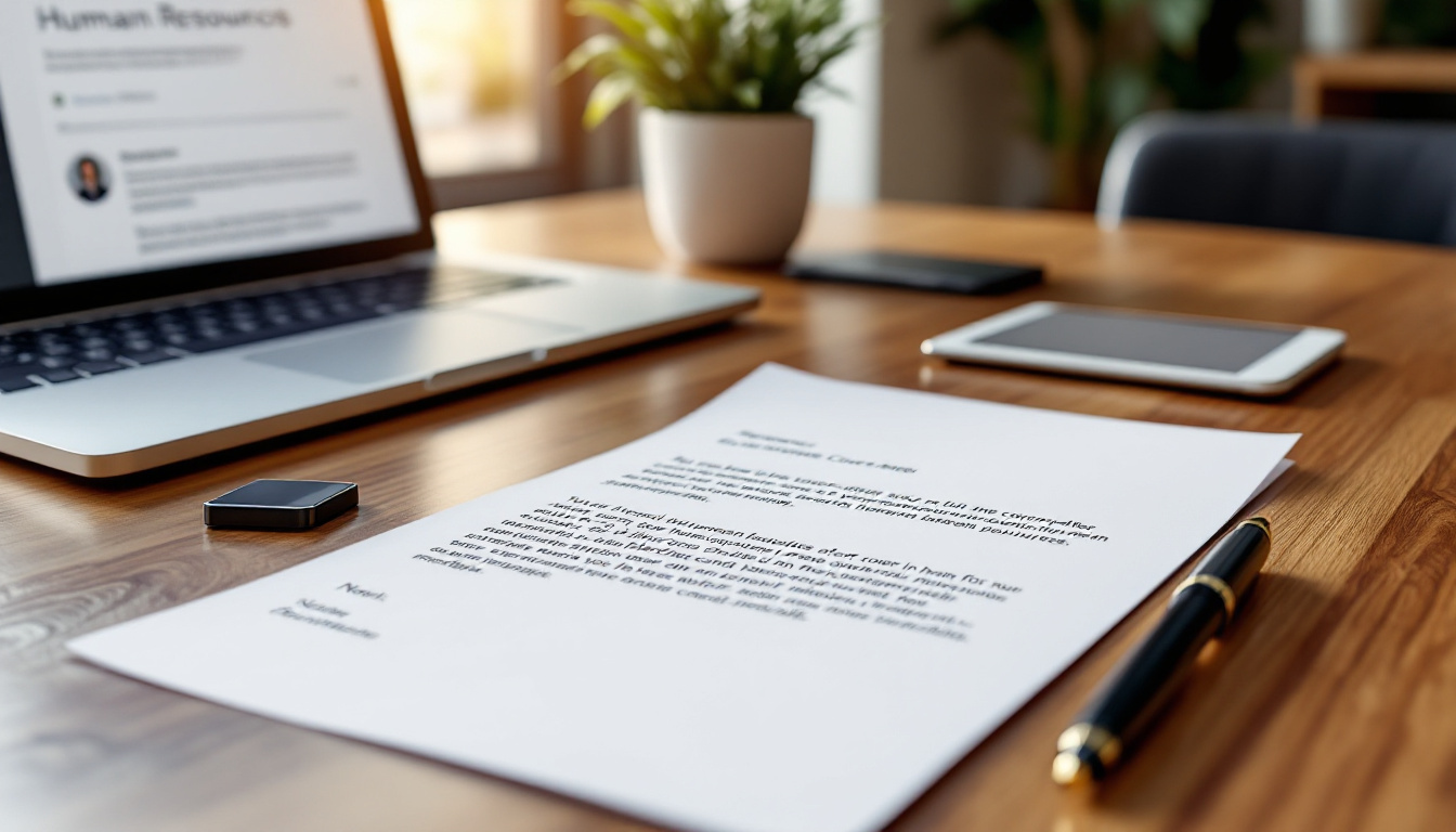 Lettre de motivation alternance ressources humaines : quelle longueur idéale